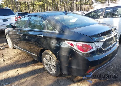 2013 Hyundai Sonata Hybrid Limited z USA, uszkodzony, nr VIN KMHEC4A42DA092228